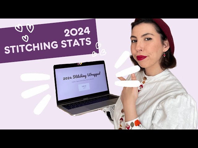 2024 Stitching Wrapped! // Fun Sewing Stats, Charts & Data!