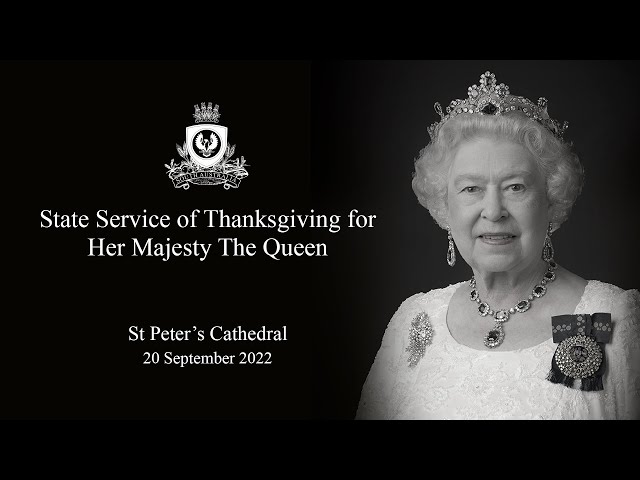 State Service of Thanksgiving for Her Majesty The Queen