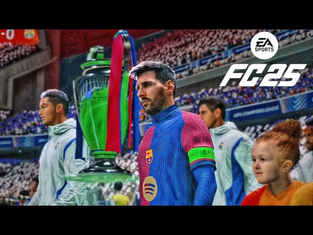 EA FC 25 | Real Madrid(Ronaldo) vs Barcelona(Messi) | ● PS5™ PRO [4K60]