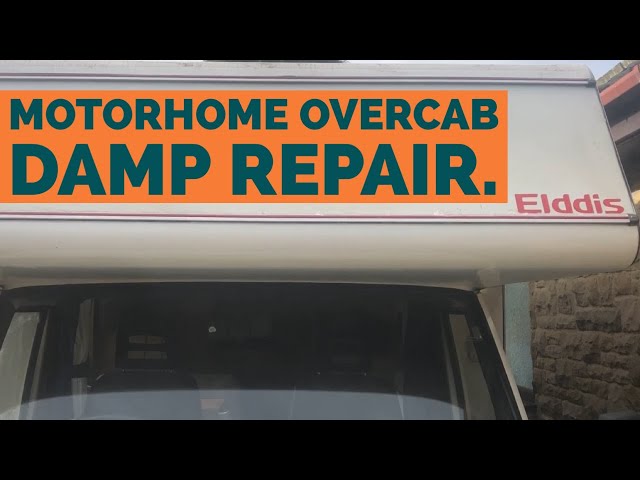 Talbot Express Motorhome Overcab Damp Ingress Repair.