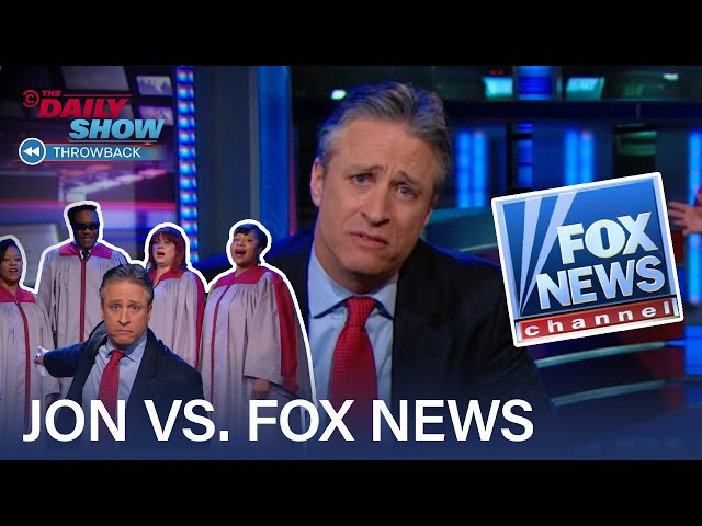 Jon Stewart Tells Fox News To Go F**k Itself | The Daily Show