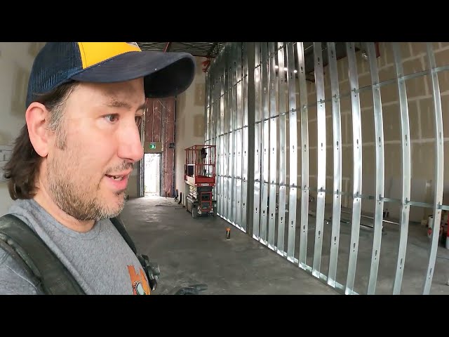 Metal Stud Framing On Concrete & Steel ULTIMATE Tutorial!