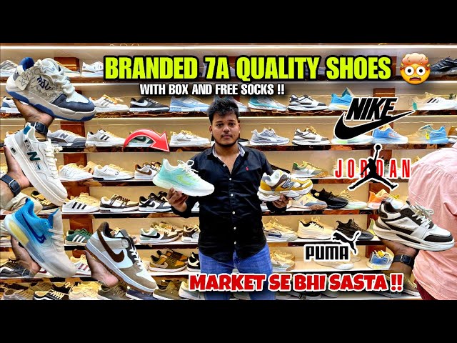 Cheapest Imported 7A Quality Shoes In Mumbai |  Branded Shoes Market | 9A Quality Shop in Mumbai