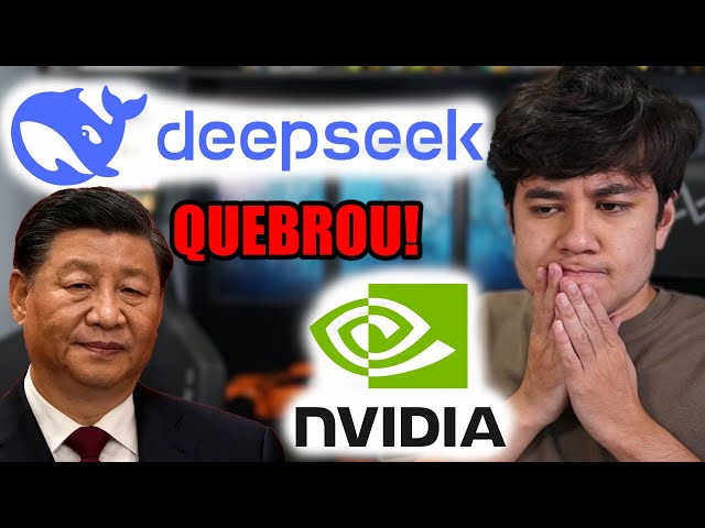 COMO A DEEPSEEK QUEBROU A NVIDIA E A BOLSA AMERICANA!