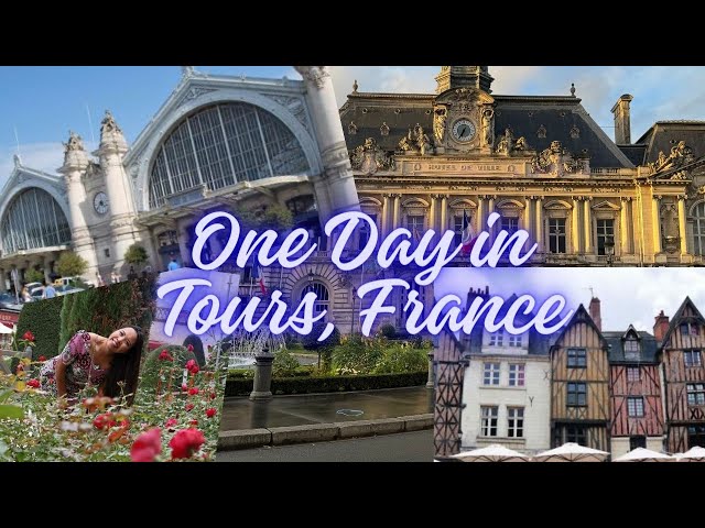 Escape Paris for a day and visit City of Tours, the gate way to Loire Valley! #europ escaped