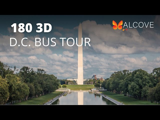 180 3D Bus Tour of Washington DC, full, high resolution Bus Tours in Alcove VR on Oculus Quest