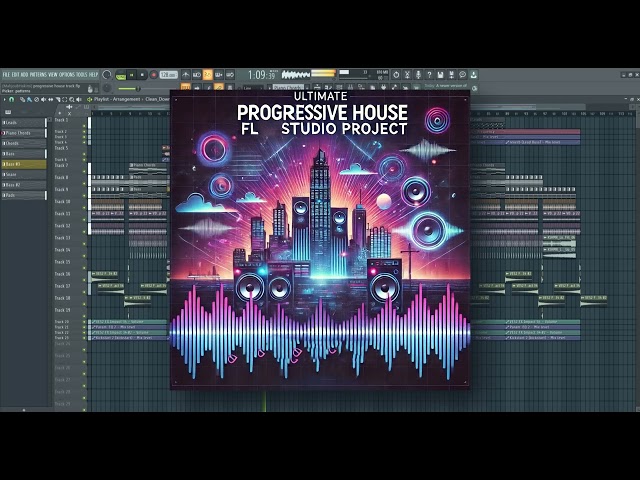 🔥 Free Progressive House FL Studio Project (128 BPM) 🔥