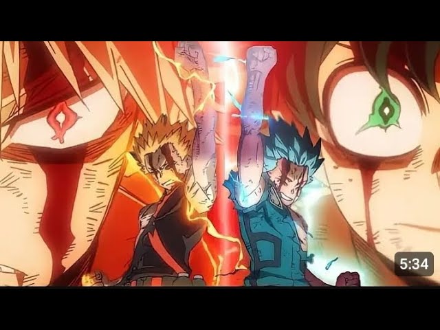 Midoriya & Bakugou vs Nine - Boku no Hero: Heroes Rising 「AMV」 - Courtesy Call