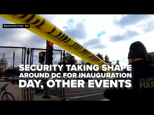 Inauguration Day, Trump rally and a state funeral has DC prepping security