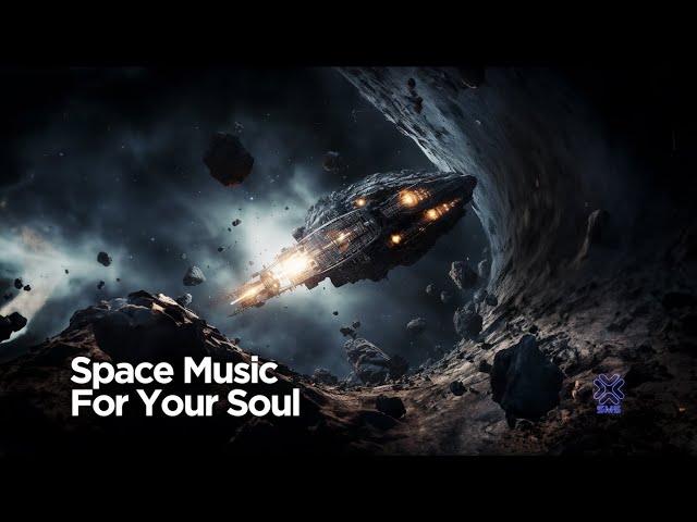 ASTEROID BELT 360 Video | IMMERSIVE  Ambient Music for Space Travel