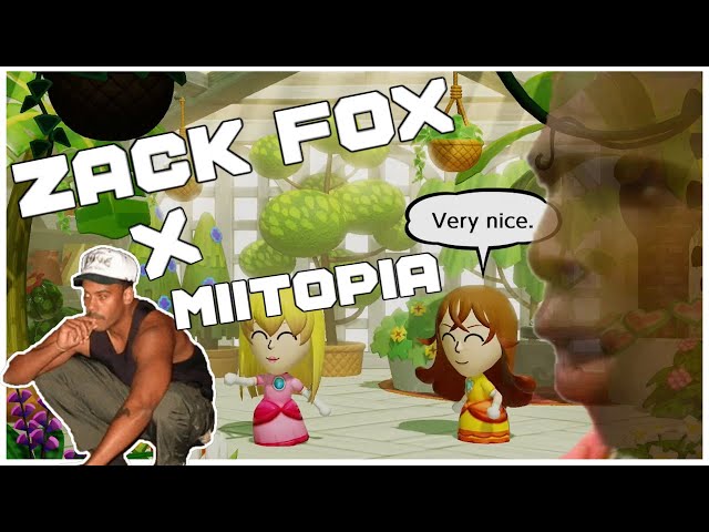 Sippin Tea in the Miitomo Shop (Zack Fox Miitopia Meme)