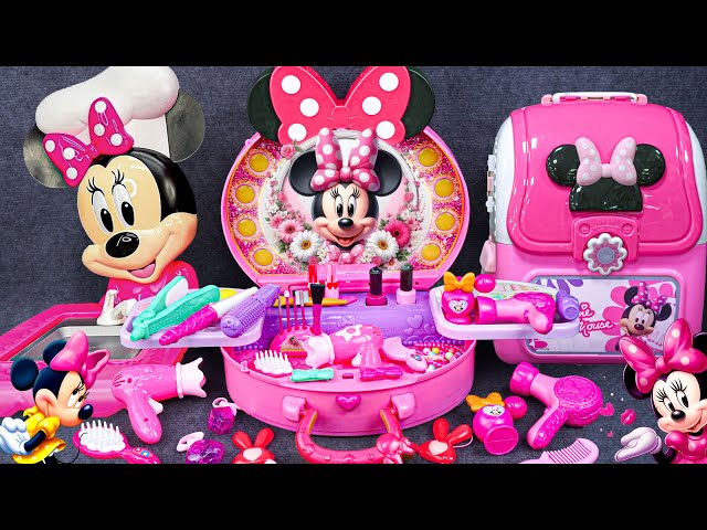 60 Minutes Satisfying with Unboxing Pink Disney Minnie Mouse Makeup Toys Review | Disney Toys World