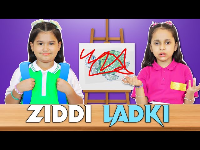 ZIDDI DORA Gayi School | Moral Story for Kids | Hindi Kahani | ToyStars