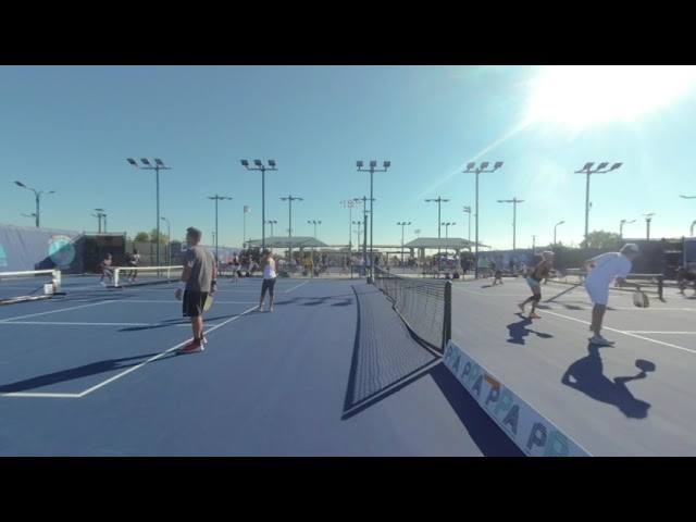 VR180 Manasse-Chargot vs Dawson-Garvin - PPA Championships Las Vegas - Pro Pickleball Mixed Doubles