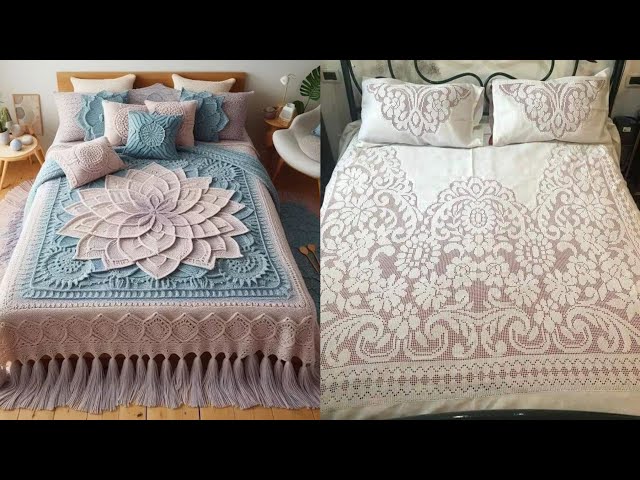 Timeless Charm: Handmade Crochet Bedspread Designs to Enhance Your Décor