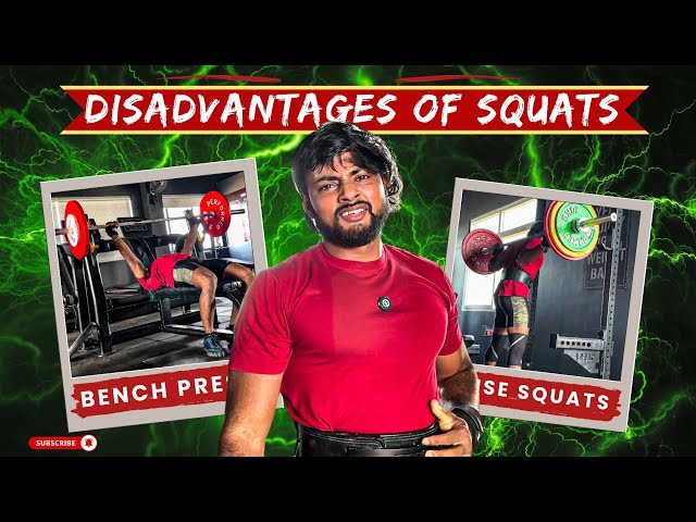 Disadvantages of SQUATS | learn squats properly ✅