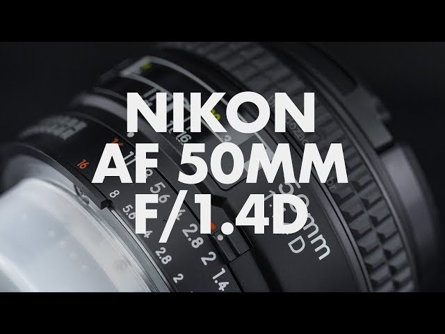 Lens Data - Nikon AF 50mm f/1.4D Review