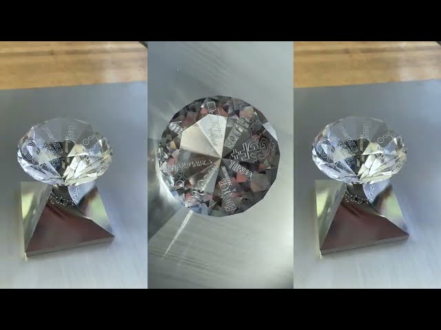 CNC Machining a Diamond