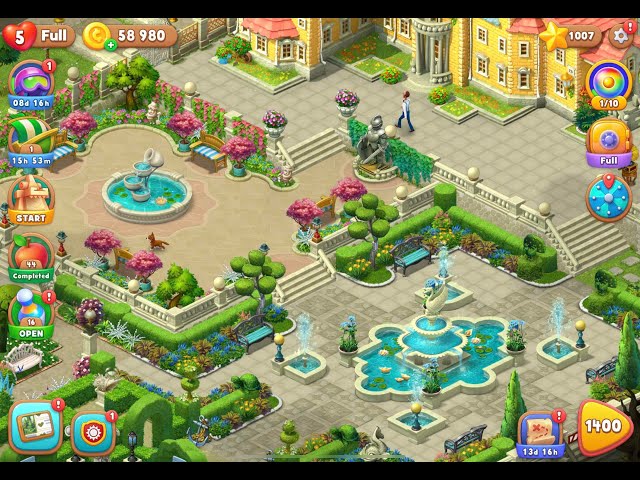 Let’s play GARDEN SCAPES again!!!