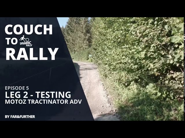 Couch to Rally - 5 Testing Motoz Tractinator ADV tires