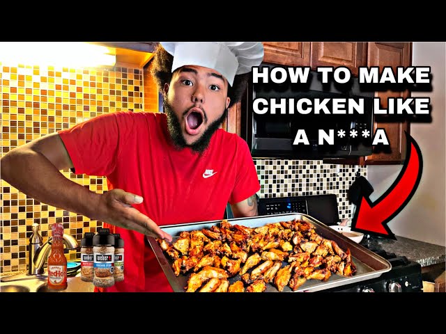 COOKING WITH PAPIFATTY👨🏽‍🍳~How to cook chicken like a black person ( the EASY way)