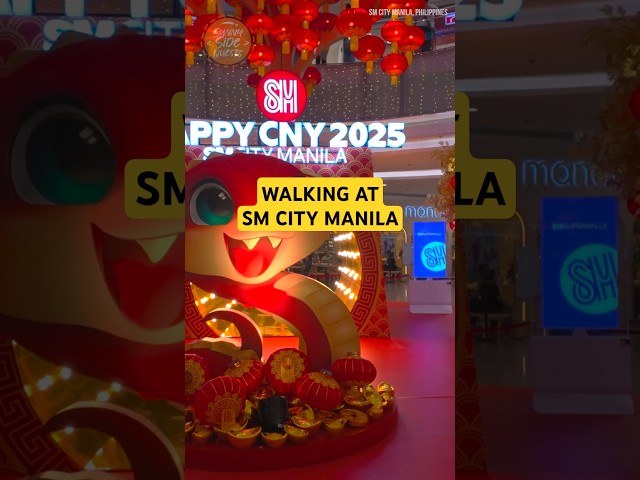 Walking at SM City Manila, PH #walkingtour #walkthrough #walk #viralvideo  #adventuretourism