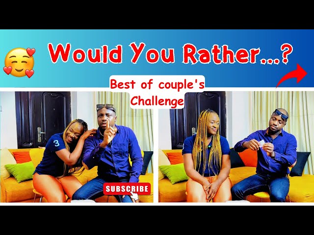 Would You Rather Challenge - Best of Couple's Q&A