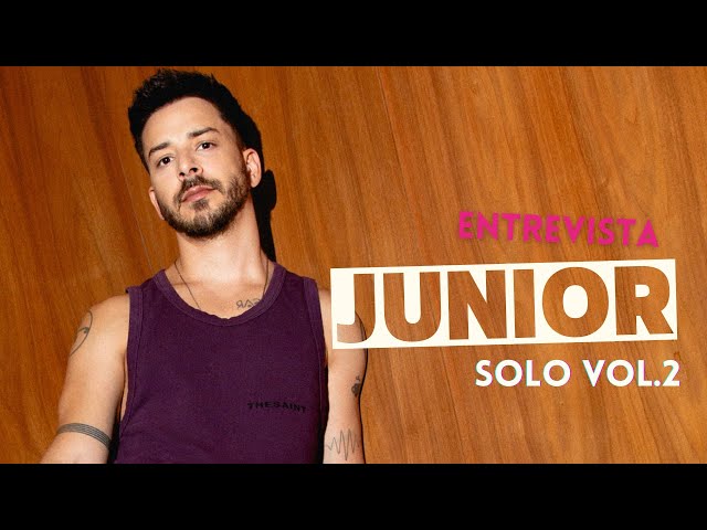 ENTREVISTA: JUNIOR FALA SOBRE O ÁLBUM "SOLO", GLORIA GROOVE E MAIS!