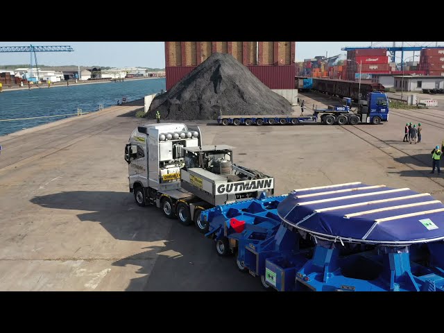 The South Portal Site's Tunnel Boring Machine Journey