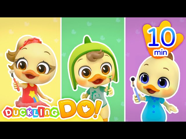 🥰🍌🍓 Colorful Fruits Song + More🥰🍊🍇🎄| Duckling Do | Nursery Rhymes & Kids Song | Video For Babies