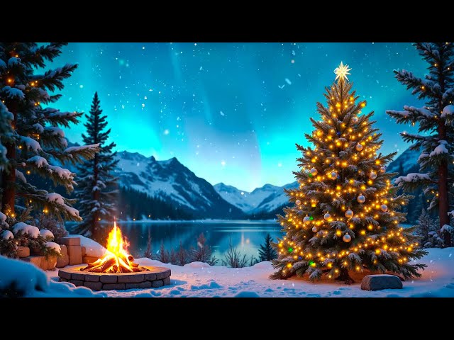 Cozy Christmas Music With Fireplace 🔥 Relaxing Christmas Classic Music 🔥 Christmas Ambience