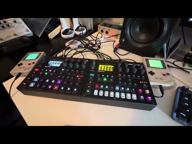 Gameboy Chiptune Jam w/ Elektron Syntakt and Digitone - Sunday Funday