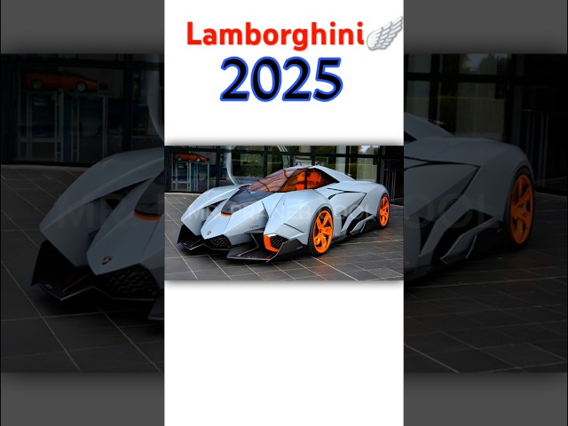 Evolution of Lamborghini 🚘 (1969-2025) | #evolution #lamborghini #car #shorts #2024