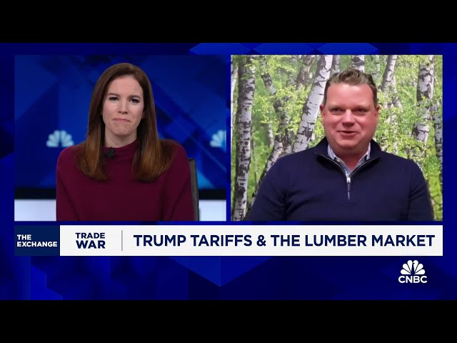 Sherwood Lumber COO: Canada tariffs put their producers out of marketplace for American consumers