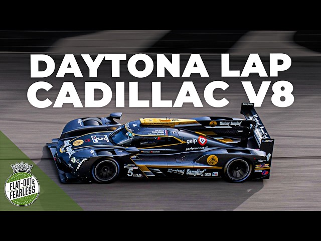 Pure V8 perfection - Cadillac DPi-V.R laps Daytona at night