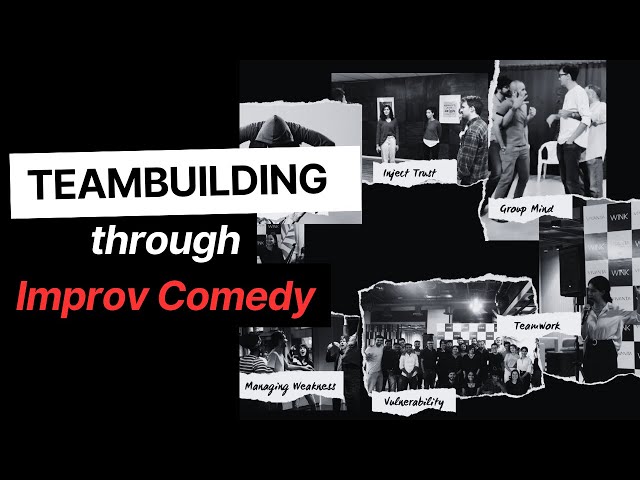 Try Improv Comedy to Supercharge Your Team #corporateteambuilding #jasminechabria