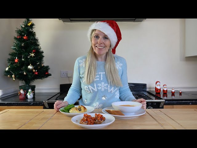 3 Quick & Easy Christmas Starters | Really Simple Recipes | Vegan