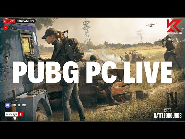 PUBG PC Live : Saturday Fun – Let’s Get That Chicken Dinner! 🍗 | 2K Stream | Kai Streamz #pubg