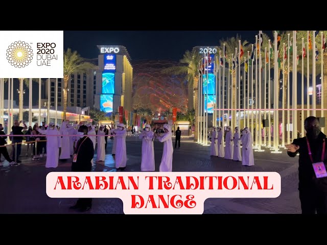 Arabian traditional dance with Gun stunts @expo2020 Dubai 2022. #emarati #traditional #arabiandance