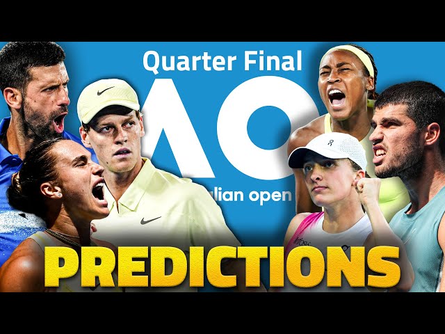 Is Sinner UNSTOPPABLE? | Australian Open 2025 | Quarter Final Preview & Predictions