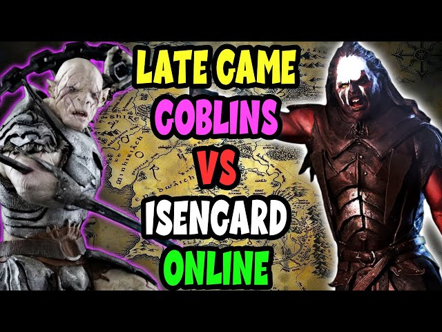 CRAZY Late Game Goblins VS Isengard Multiplayer Commentary | Lord of the Rings | BFME 2 RotWK