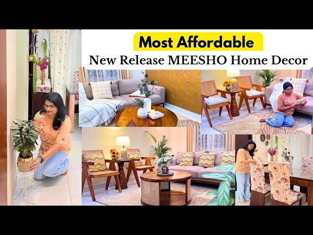 *Must Watch* Aesthetic Home Decor Haul |New & Trendy Meesho Home Decor | Home Decoration ideas