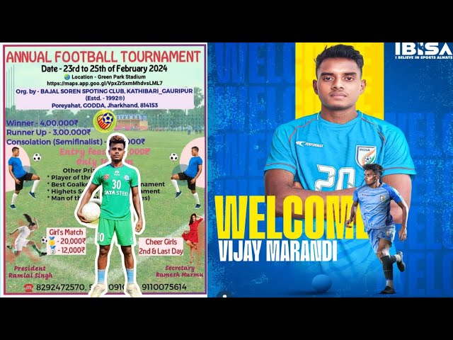 KATHIBARI FOOTBALL MATCH 2024 ⚽⚽|| 9 LAKH KA FOOTBALL MATCH |NEW SANTHALI VIDEO ||FOOTBALL UPDATE