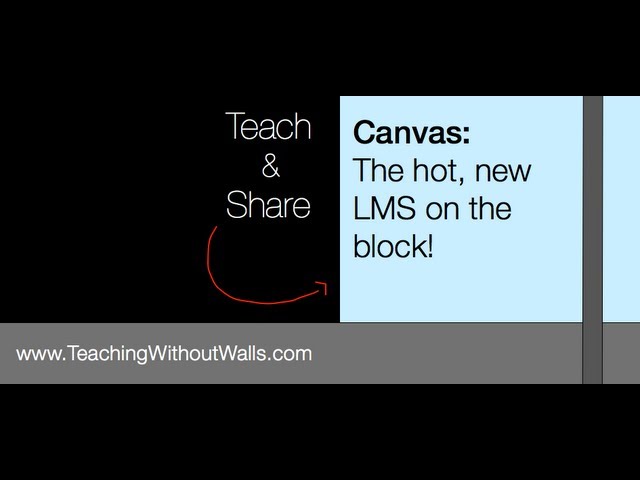 Teach & Share: Canvas-The Hot, New LMS on the Block