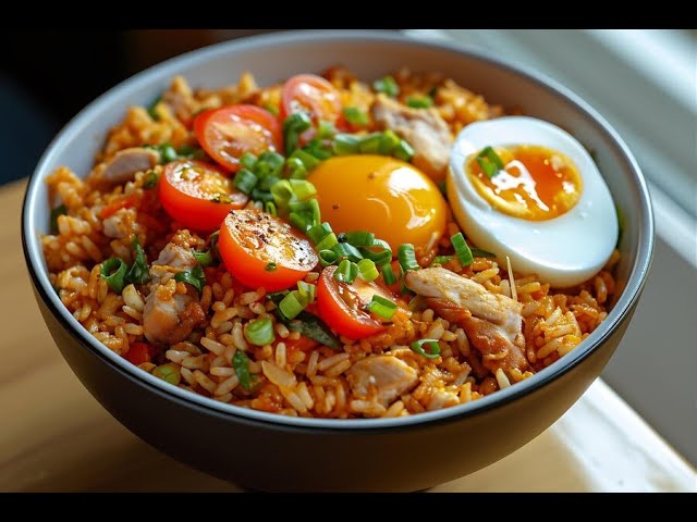 FRIED RICE AND EGG CHILLI COMBO