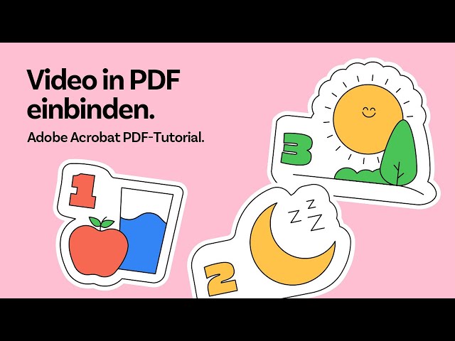 Video in PDF einbinden mit Adobe Acrobat Pro | Adobe PDF Tutorial