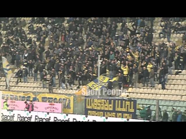 Tifo Modenese contro il Bari, Serie B 2015/16