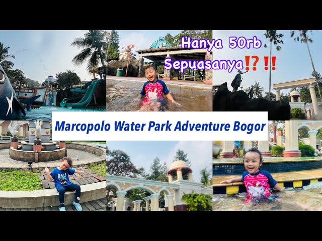 WATERPARK MARCOPOLO DI BOGOR TERLUAS DAN TERMURAH #marcopolowater #wisatabogor #fypyoutube