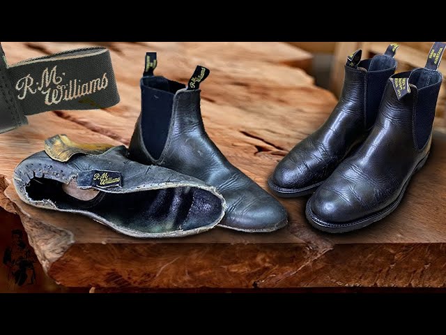 R. M. Williams Boots Rebuilt