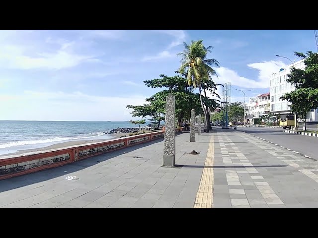 walking vlog || old town || desert beach || West Sumatra, Padang City